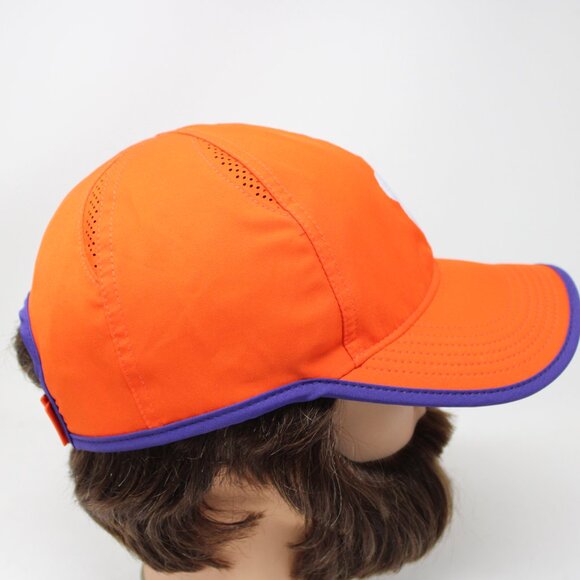 Nike Clemson Tigers Featherweight Hat Adult Adjustable OSFM Orange Cap Dri-Fit - Picture 6 of 14